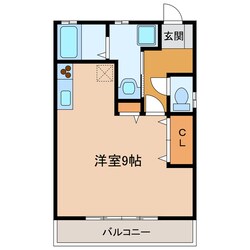 リヨンの物件間取画像